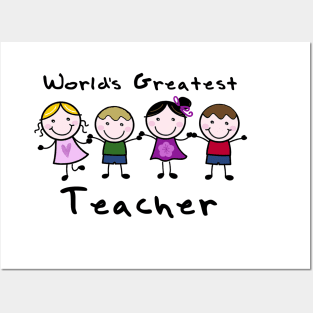 World's Greatest Teacher Posters and Art